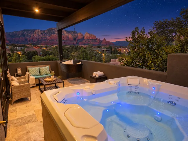 Sedona Shangri-La, Sedona: hot tub
