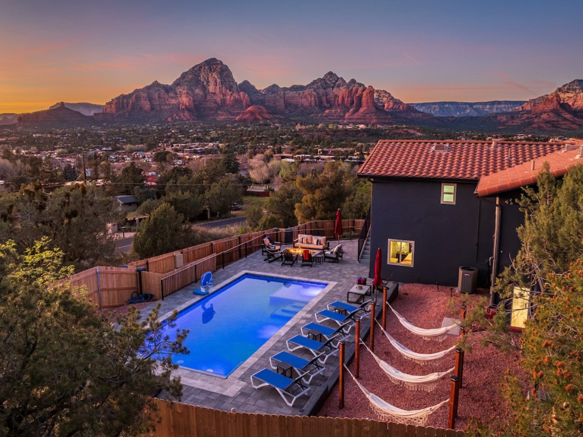 Sycamore House All King Beds · Space to Settle In Sedona luxury vacation rental