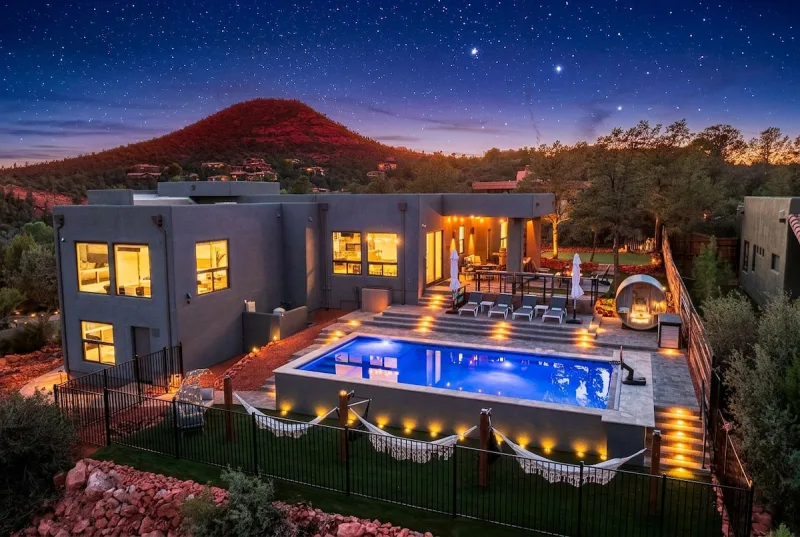 Sedona Dream, Sedona: backyard