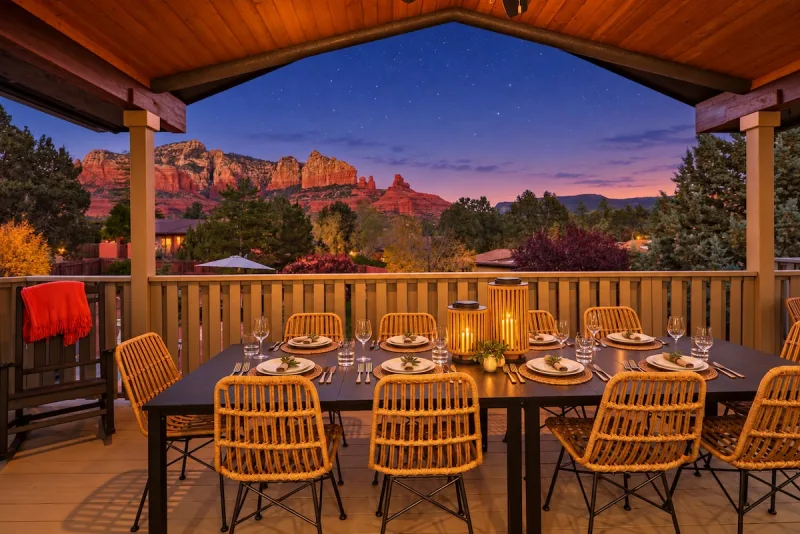 Uptown Sparks (Grove House East), Sedona: backyard