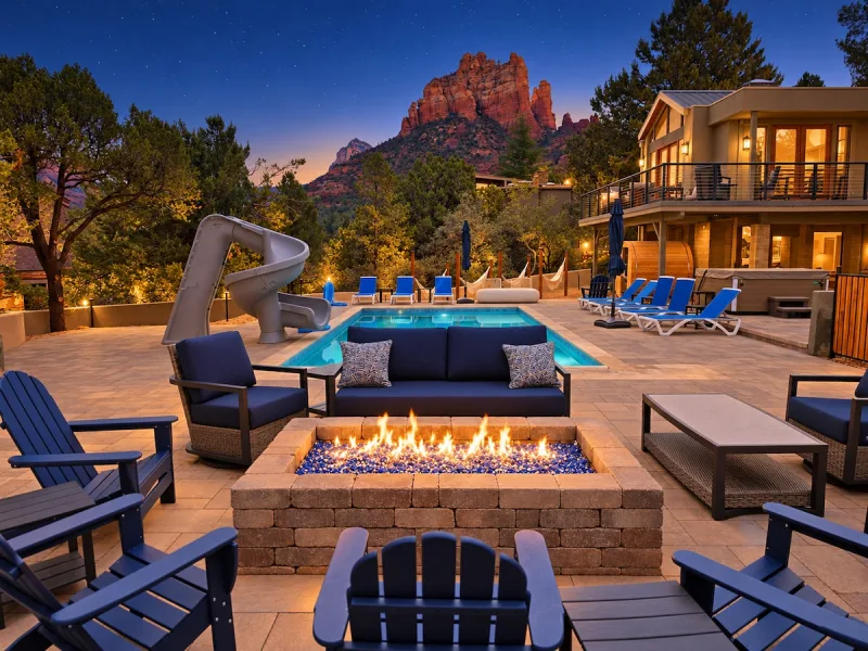 Supreme Sedona, Sedona: backyard