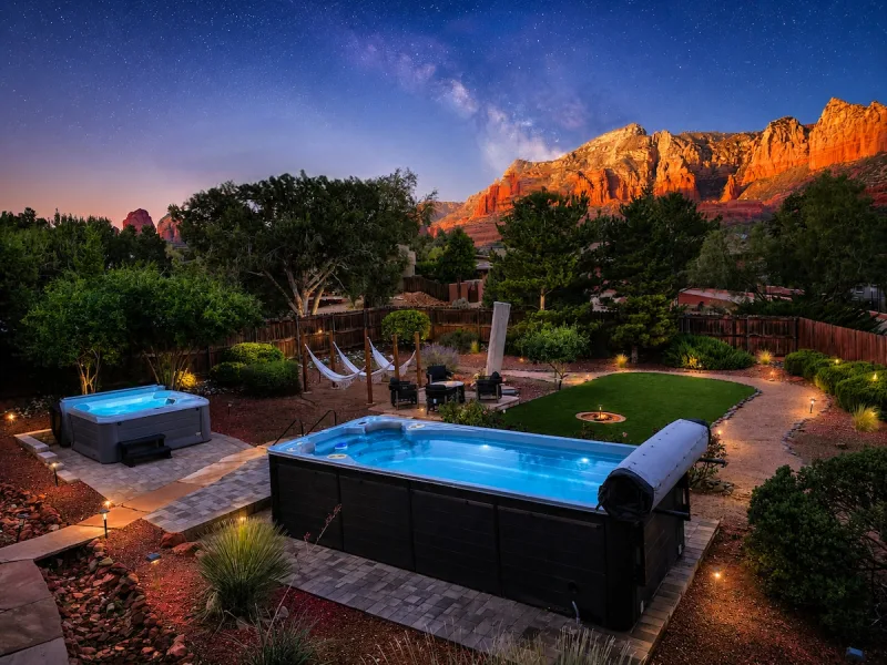 Uptown EPIC (Uptown Estate), Sedona: backyard 1
