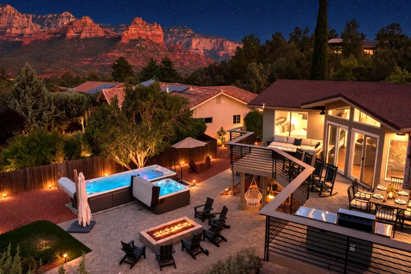 Uptown EPIC (Uptown Estate), Sedona: backyard 2